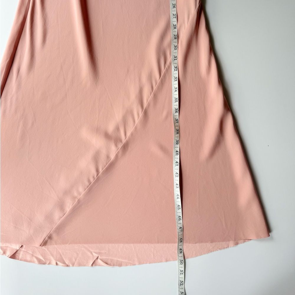 AYR The Ten Outta Ten - Heavyweight Silk Bias Cut Slip Dress Sunset Pink XS - Picture 13 of 16